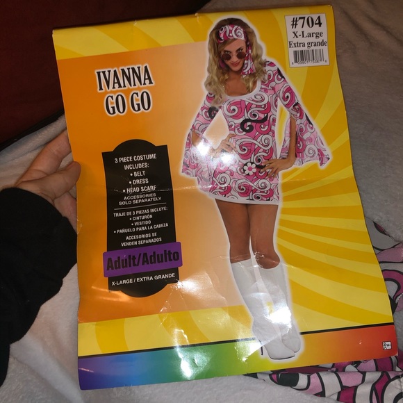Ivanna Go Go groovy dress Adult XL - Picture 8 of 8
